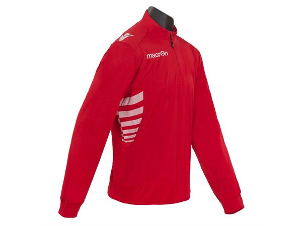 Macron Custom Top 1/4 Zip RED XXL Treningsgenser 