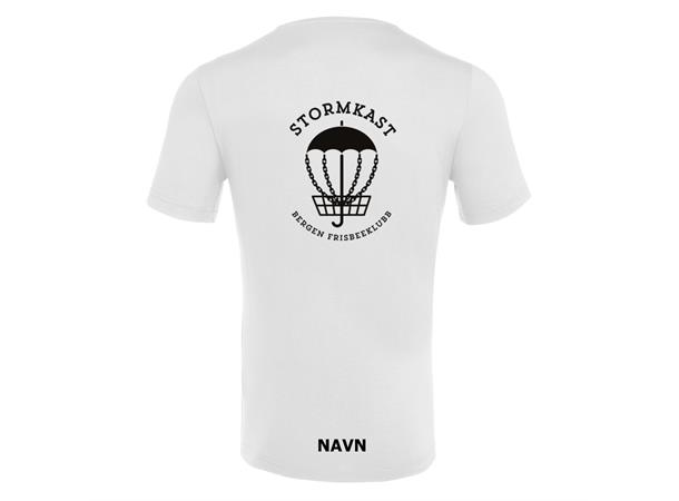 Stormkast Boost HVIT T-skjorte 100% bomull 