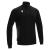 Beat Full Zip Sweathshirt BLK XS Fritidsjakke i børstet fleece - Unisex 