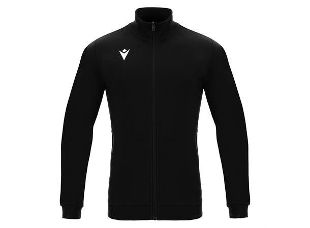 Beat Full Zip Sweathshirt BLK XS Fritidsjakke i børstet fleece - Unisex 