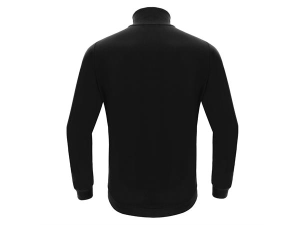 Beat Full Zip Sweathshirt BLK XS Fritidsjakke i børstet fleece - Unisex 