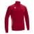 Beat Full Zip Sweathshirt RED XS Fritidsjakke i børstet fleece - Unisex 