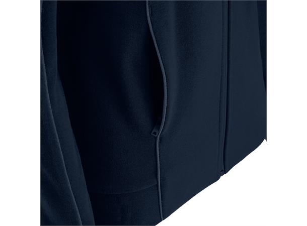 Bass Eco Hooded Jacket W NAV L Hettejakke i Ecotekstil til dame 