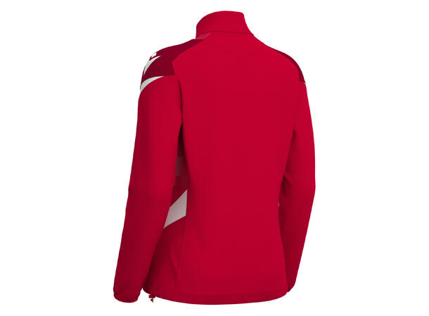 Leona Training 1/4 Zip Top W RED/WHT 3XS Teknisk treningsgenser til dame 
