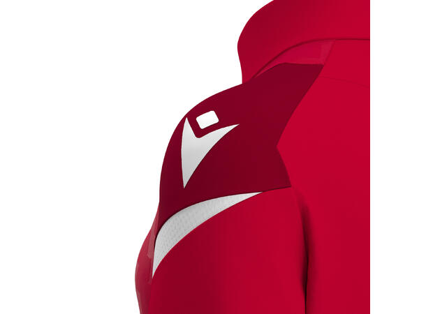Leona Training 1/4 Zip Top W RED/WHT 3XS Teknisk treningsgenser til dame 