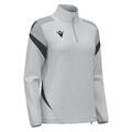 Leona Training 1/4 Zip Top W ST.GREY XXS Teknisk treningsgenser til dame