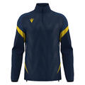 Hollow 1/4 zip NAV/YEL L Treningstopp - Unisex