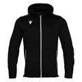 Freyr Hoody Full Zip Top BLK L Overtrekksjakke - Unisex